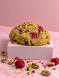 Cookie framboise et pistache entier